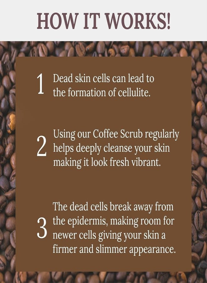 slimspa Scrub Body Gel with Micronized Coffee Bean 8 oz – Exfoliating and Firming Body Scrub for Smooth, Radiant Skin – Spa Formula with Natural Coffee Extracts to Polish and Revitalize - Image 4